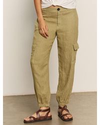 Sanctuary - Take Over Linen Jogger Standard Rise Pant Bamboo - Lyst