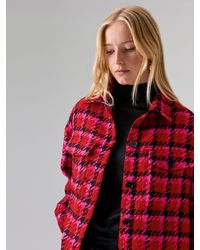 Sanctuary - The Shacket Lipstick Red Plaid - Lyst