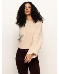 Sanctuary - Forever Wool Cashmere Popover Toasted Beige - Lyst