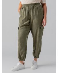 Sanctuary - Relaxed Rebel Standard Rise Pant Burnt Olive Inclusive Collection - Lyst