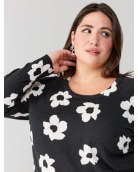 Sanctuary - All Day Long Sweater Flower Pop Inclusive Collection - Lyst