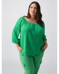 Sanctuary - Beach To Bar Blouse Green Goddess Inclusive Collection - Lyst