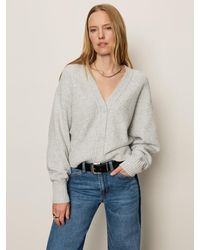 Sanctuary - Shimmer Cardi Heather Grey Sparkle - Lyst