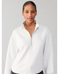 Sanctuary - Quilted Popover Top White Sand - Lyst
