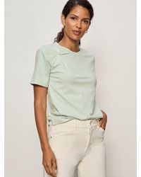 Sanctuary - Soft Twist Tee Detox Green - Lyst
