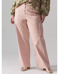 Sanctuary - Reissue Cargo Standard Rise Pant Rose Smoke Inclusive Collection - Lyst