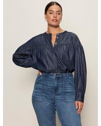 Sanctuary - Personal Best Blouse Moonshadow Extended Sizing - Lyst