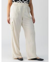 Sanctuary - Relaxed Reissue Cargo Standard Rise Pant Birch Inclusive Collection - Lyst