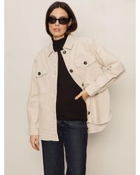 Sanctuary - The Corduroy Shacket Mother Of Pearl - Lyst