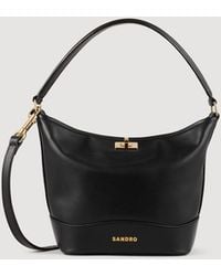 Sandro - Tangoso Mini Leather Bag - Lyst