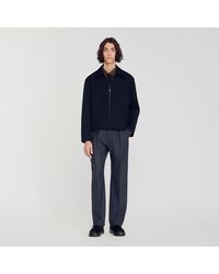 Sandro - Zip-Up Jacket - Lyst