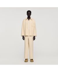 Sandro - Cotton Worker Jacket - Lyst