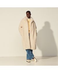 manteau sandro femme