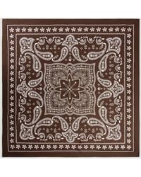 Sandro - Silk Bandana Print Scarf - Lyst