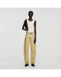 Sandro - Faded Baggy Jeans - Lyst