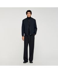 Sandro - Zip-Up Jacket - Lyst