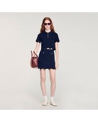 Sandro - Short Knit Skirt - Lyst