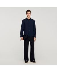 Sandro - Linen Shirt - Lyst
