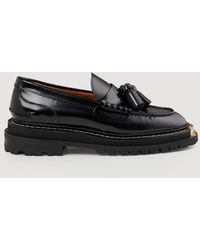 Sandro - Leather Chunky Loafers - Lyst
