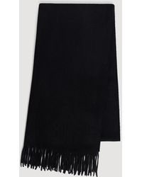 Sandro - Wool And Cashmere Scarf - Lyst