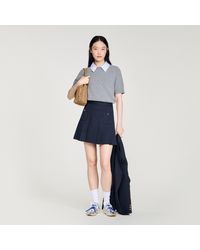 Sandro - Detachable Collar Wool Jumper - Lyst