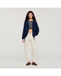 Sandro - Oversized Jacket - Lyst