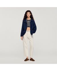 Sandro - Oversized Jacket - Lyst