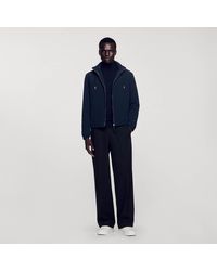 Sandro - Technical Fabric Jacket - Lyst