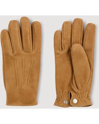 Sandro - Leather Gloves - Lyst