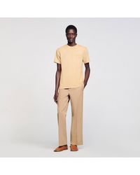 Sandro - Worn-Effect T-Shirt - Lyst