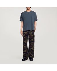 Sandro - T-shirt effet délavé - Lyst