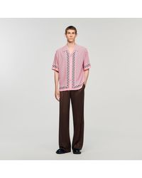 Sandro - Heart Motif Flowing Shirt - Lyst