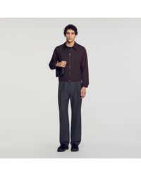 Sandro - Cotton Jacket - Lyst