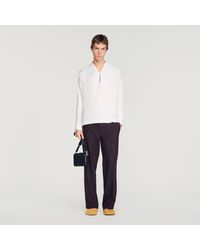 Sandro - Tunic-Effect Shirt - Lyst