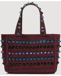 Sandro - Beaded Crochet Bag - Lyst