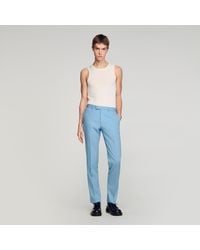 Sandro - Wool Suit Trousers - Lyst