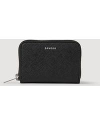 Sandro - Zipped Cord Wallet - Lyst