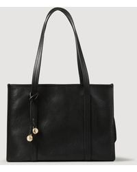Sandro - Soft Leather Shopping Bag - Lyst