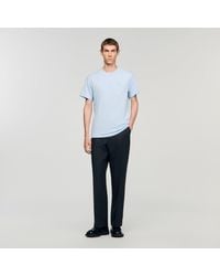 Sandro - T-Shirt With Heart Patch - Lyst