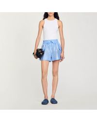 Sandro - Shorts With Pockets - Lyst