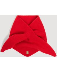 Sandro - Tie-Up Wool And Cashmere Bandana - Lyst