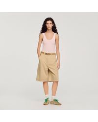 Sandro - Knit Bodysuit - Lyst
