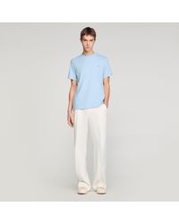 Sandro - T-Shirt With Double S Patch - Lyst