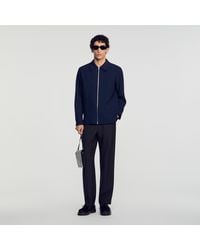 Sandro - Zipped Shirt - Lyst