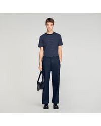 Sandro - Raw Barrel Jeans - Lyst