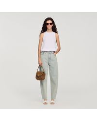 Sandro - Ruffle Top - Lyst