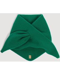 Sandro - Tie-Up Wool And Cashmere Bandana - Lyst