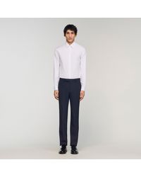 Sandro - Plain Shirt - Lyst