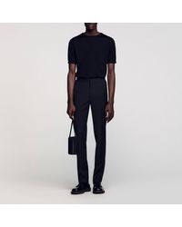 Sandro - Elasticated Trousers - Lyst