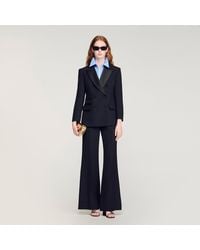 Sandro - Tuxedo Jacket With Satin Collar - Lyst